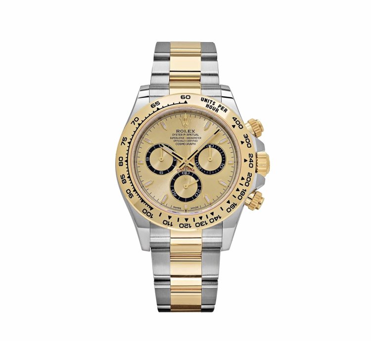 Rolex Daytona 126503 Yellow Gold Stainless Steel Champagne Dial
