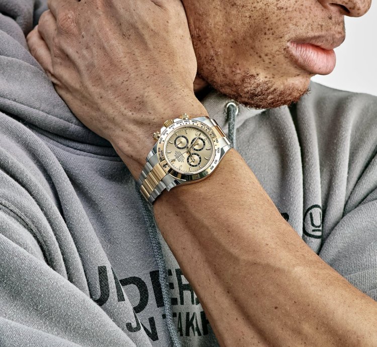 Rolex Daytona 126503 Yellow Gold Stainless Steel Champagne Dial
