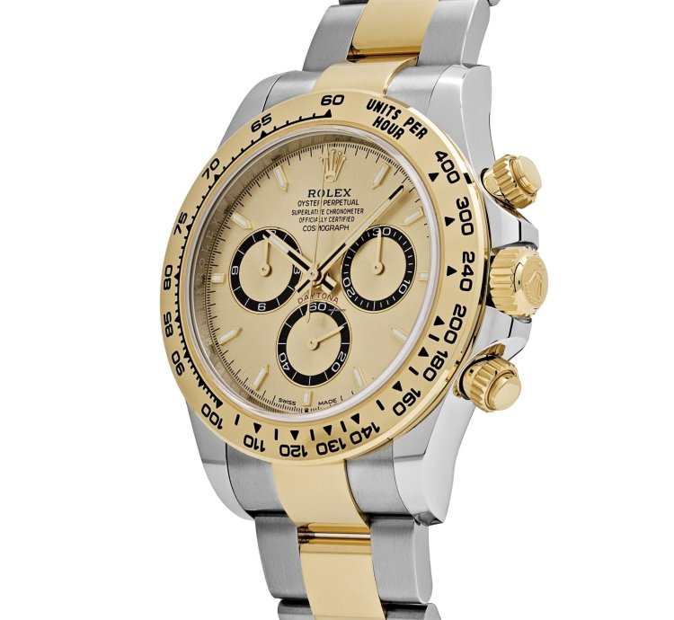 Rolex Daytona 126503 Yellow Gold Stainless Steel Champagne Dial