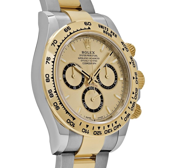 Rolex Daytona 126503 Yellow Gold Stainless Steel Champagne Dial