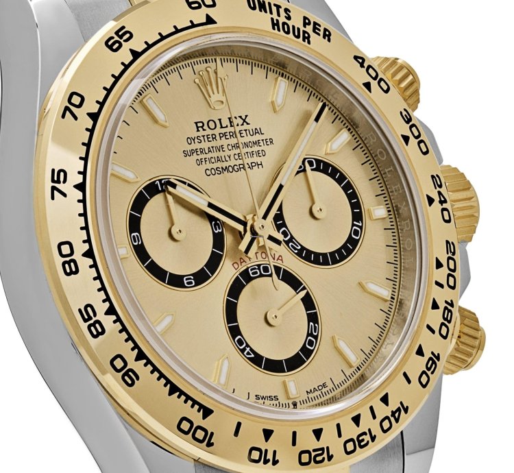 Rolex Daytona 126503 Yellow Gold Stainless Steel Champagne Dial