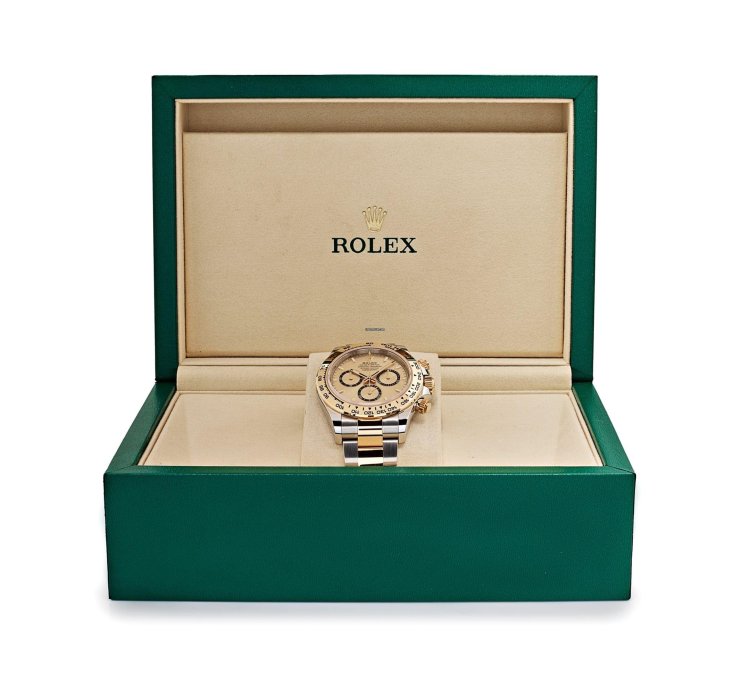 Rolex Daytona 126503 Yellow Gold Stainless Steel Champagne Dial