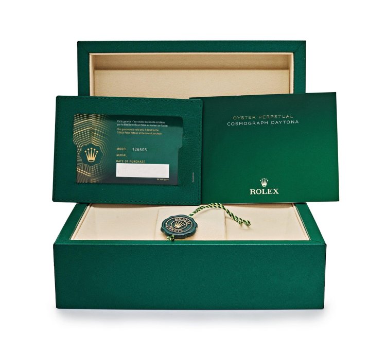 Rolex Daytona 126503 Yellow Gold Stainless Steel Champagne Dial
