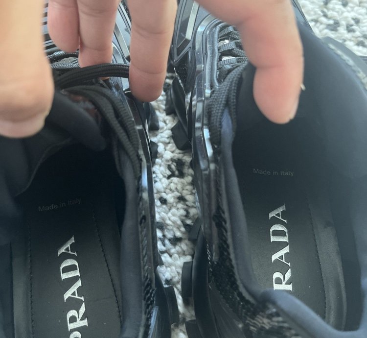 Prada Cloudbust Thunder Sequin Sneakers