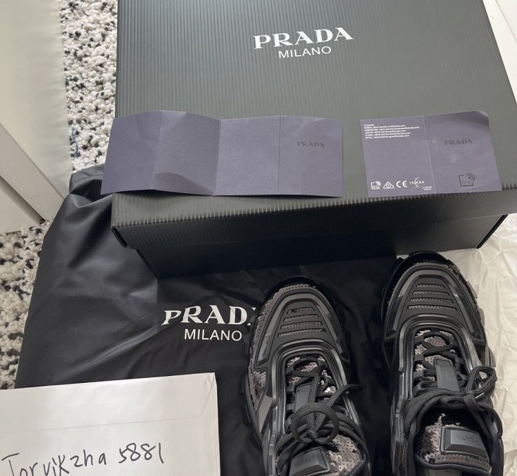 Prada Cloudbust Thunder Sequin Sneakers
