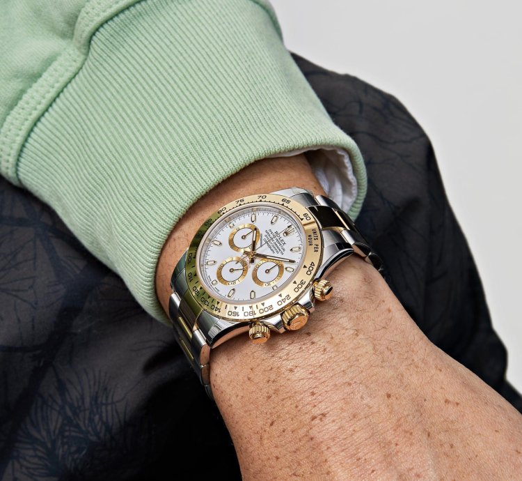 Rolex Daytona 126503 Yellow Gold Stainless Steel White Dial 2024
