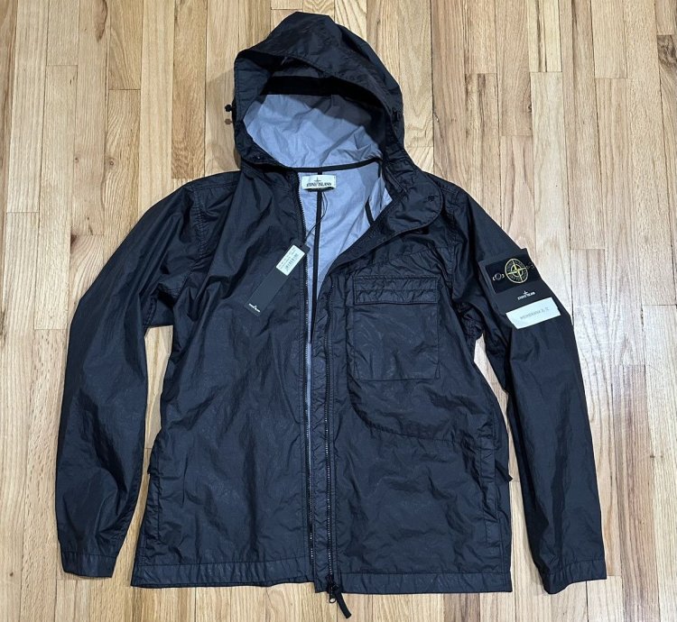 Stone Island Membrana 3l Tc Men Size Xl Black Nwt