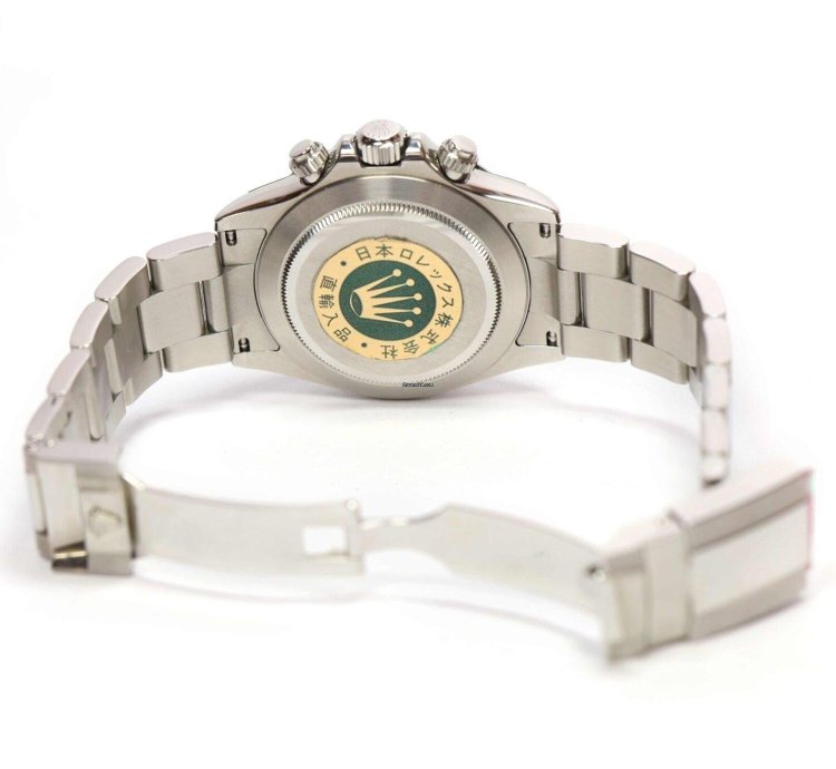 Rolex Daytona 2004 Lnib Rolex Daytona 116520 40mm White Dial Box Papers Stickersdaytona