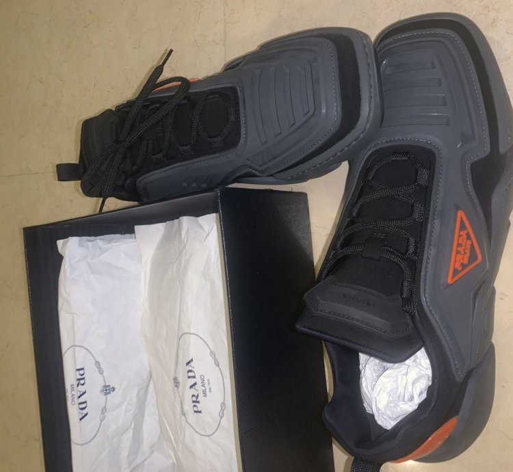 Prada Cloudbust Thunder Technical Fabric Sneakers