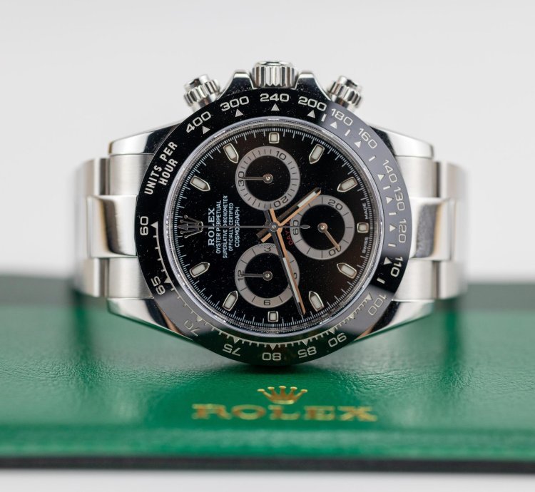 Rolex Daytona 2018 Daytona Ceramic Stainless Steel Black Dial 116500ln