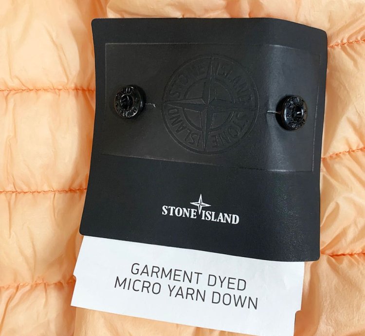 Stone Island Men Garment Dyed Micro Yard Down Jacket