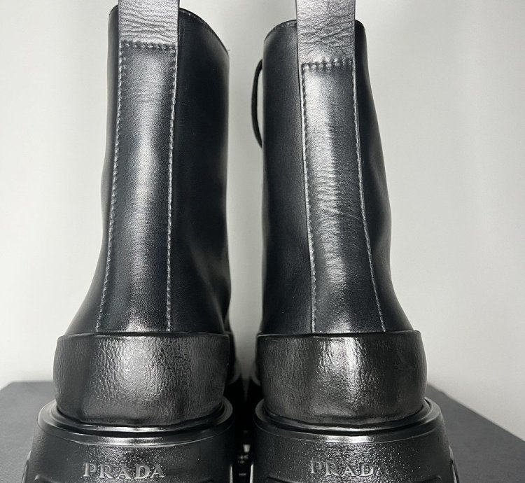 Prada Combat Boots