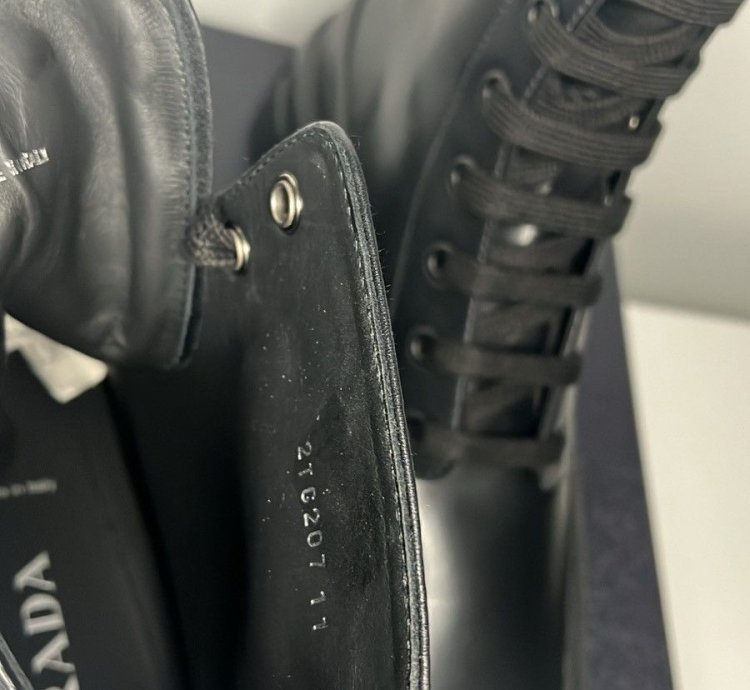 Prada Combat Boots