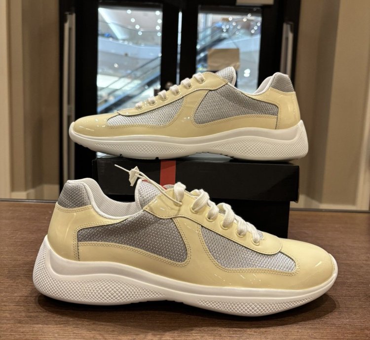 Prada Cup Beige Silver