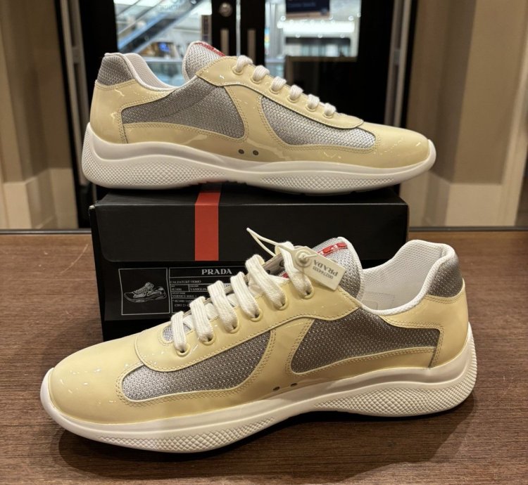 Prada Cup Beige Silver