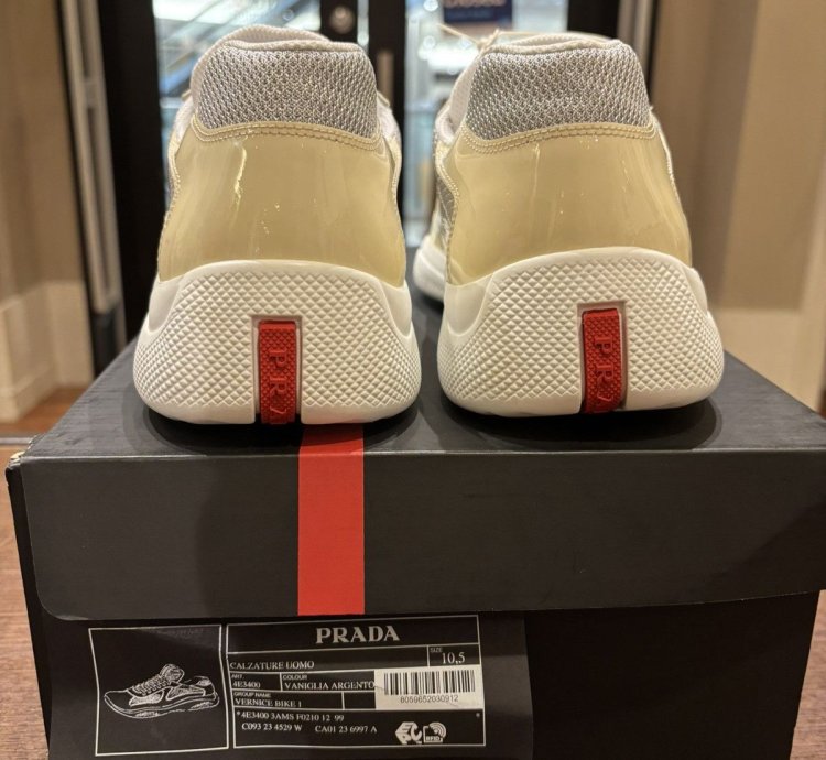 Prada Cup Beige Silver