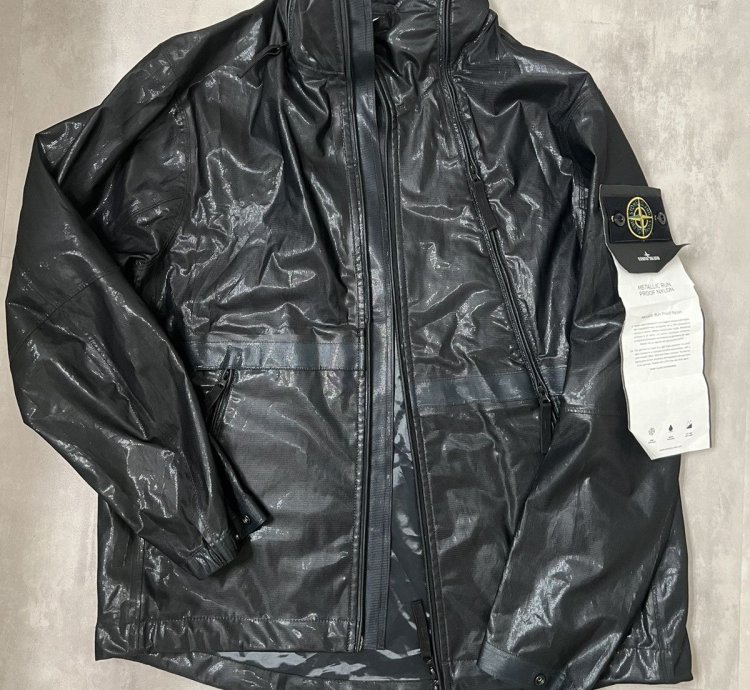 Stone Island Metallic Run Proof Nylon Jacket