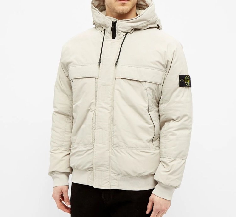 Stone Island Micro Down Short Down Jacket
