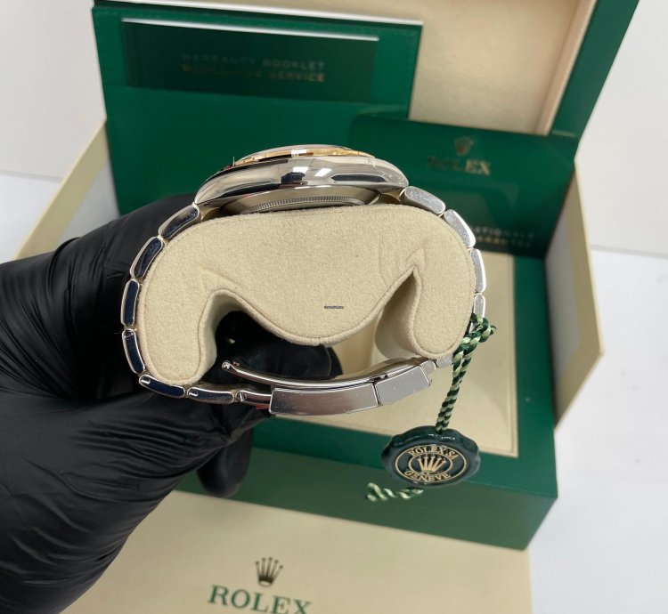 Rolex Daytona 40mm Yellow Rolesor Cosmograph White Index Dial 116503
