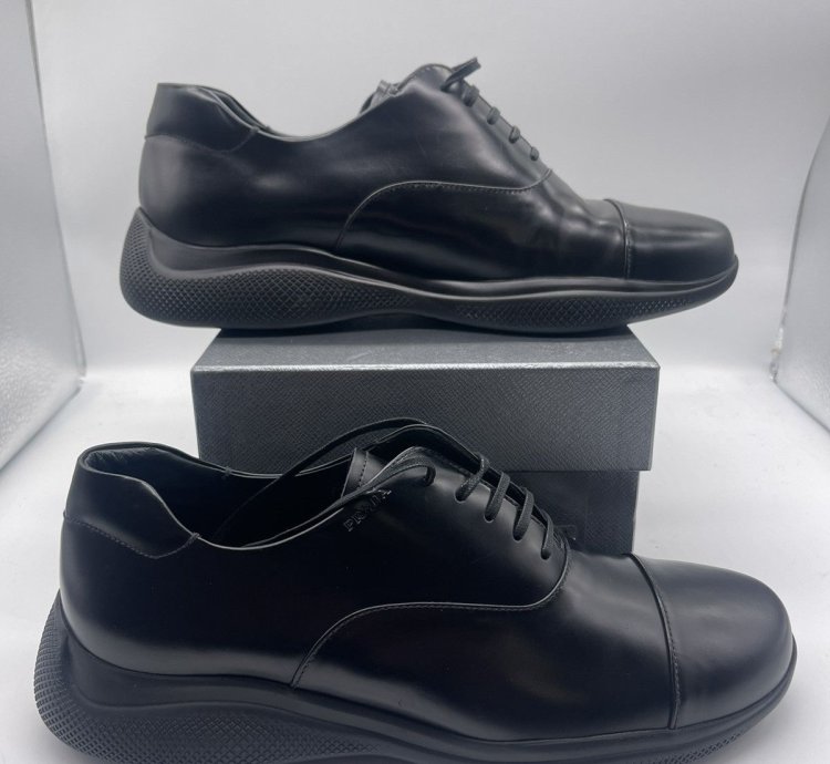 Prada Derby Shoes Size Eu 45