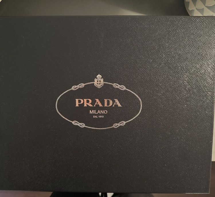Prada Diapason Brushed Leather Lace Up Shoes