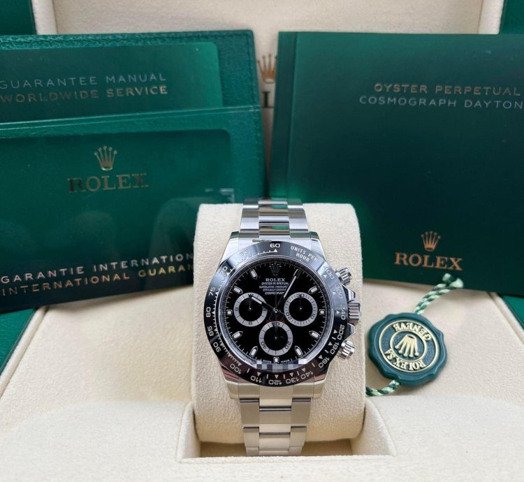 Rolex Daytona Black Ceramic 116500ln Unworn 2022