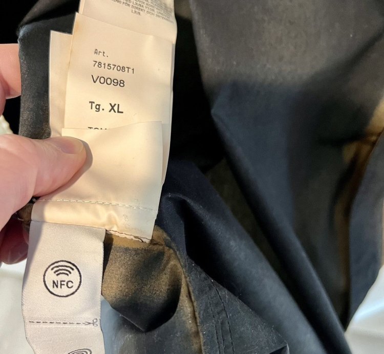Stone Island Mussola Gommata-tc Hand-sprayed Parka