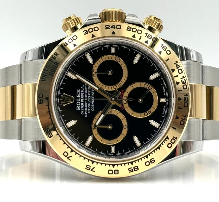 Rolex Daytona Black Dial Two Tone Bracelet 126503 Unworn 2025