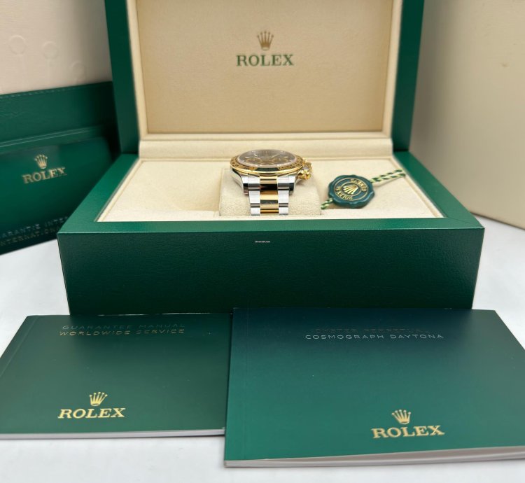 Rolex Daytona Black Dial Two Tone Bracelet 126503 Unworn 2025