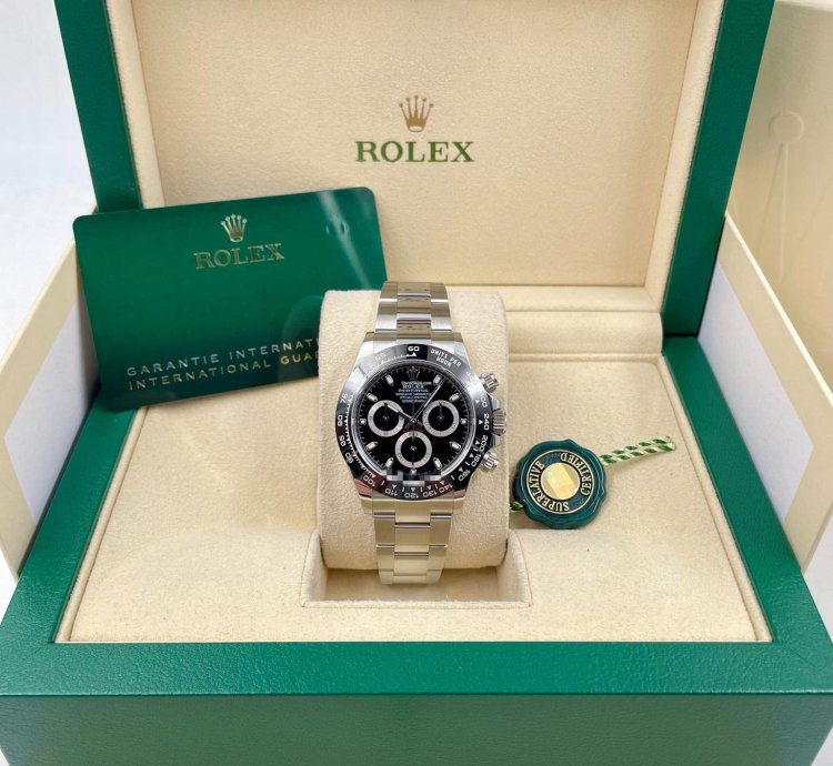 Rolex Daytona Ceramic 116500ln Black Dial Unworn 2023