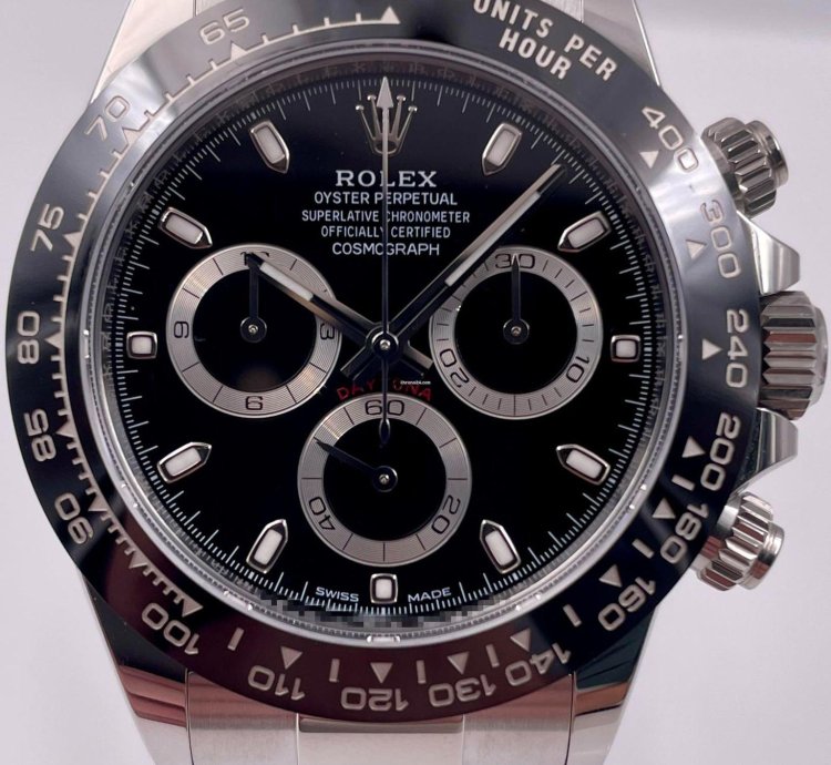 Rolex Daytona Ceramic 116500ln Black Dial Unworn 2023