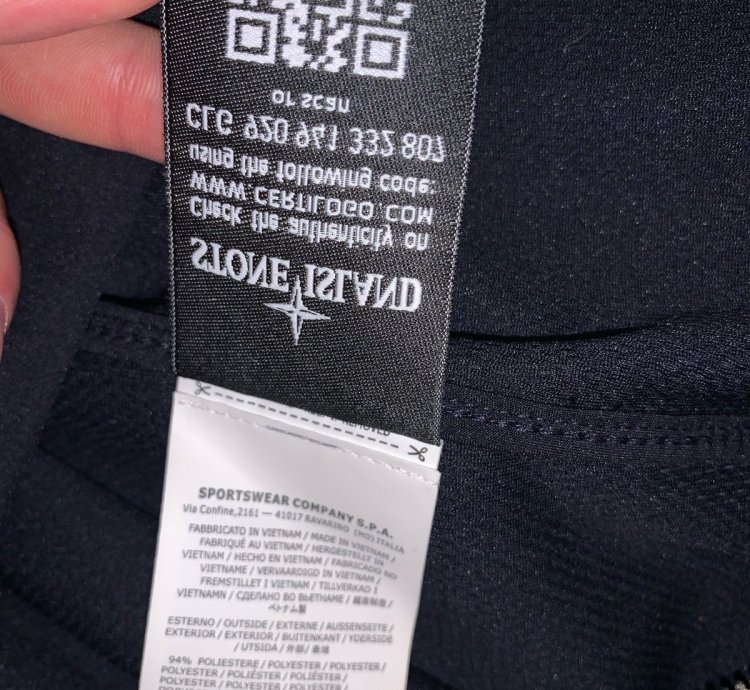 Stone Island Navy Blue Light Soft Shell- Jacket
