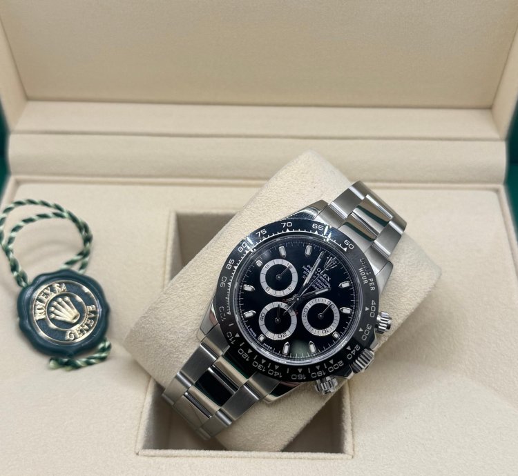 Rolex Daytona Ceramic Bezel Black Dial 116500ln 2023 New
