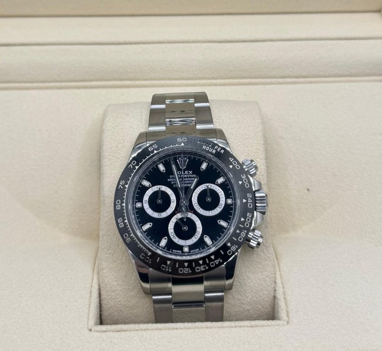 Rolex Daytona Ceramic Bezel Black Dial 116500ln 2023 New