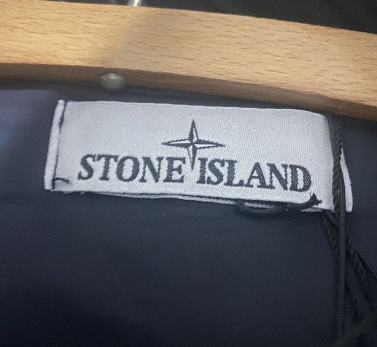 Stone Island Navy Naslan Down Jacket