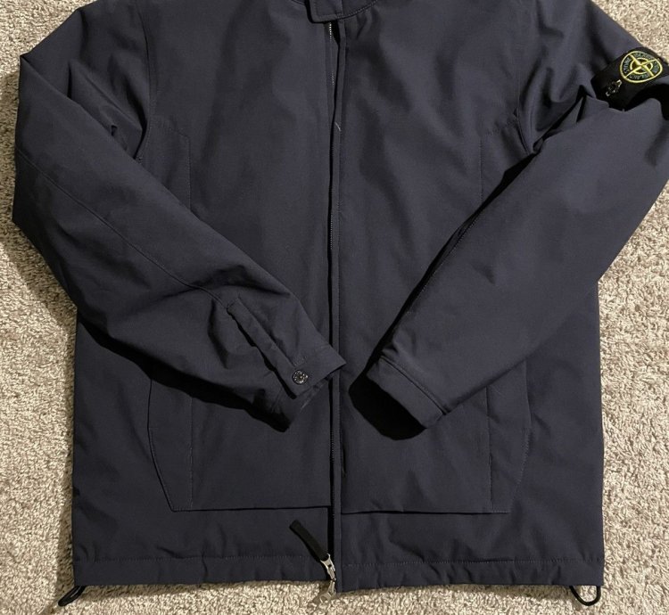Stone Island Navy Padded Jacket