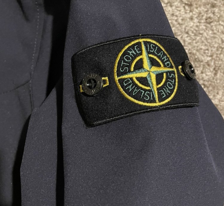 Stone Island Navy Padded Jacket