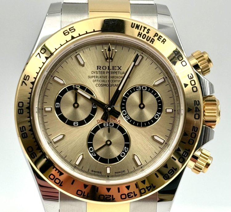 Rolex Daytona Champagne Dial Two Tone Bracelet 126503 Unworn 2024