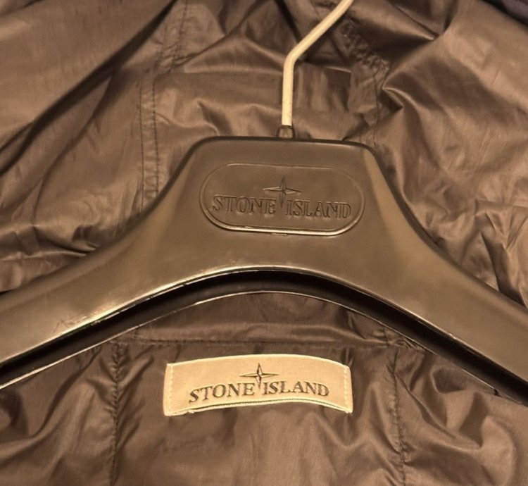 Stone Island Navy Primaloft Hooded Jacket