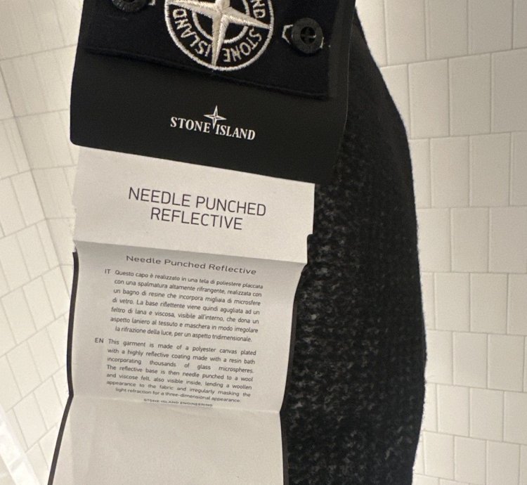 Stone Island Needle Punched Reflective