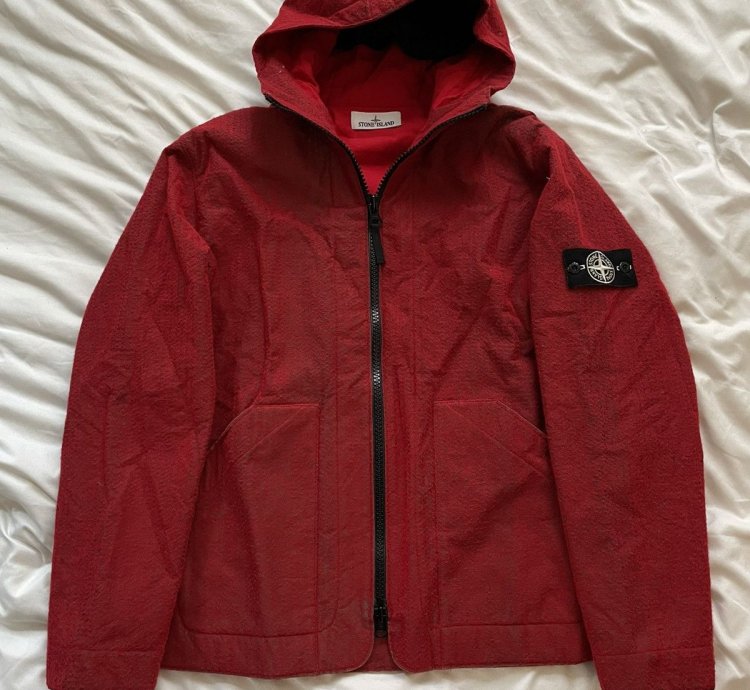Stone Island Needle Punched Reflective Jacket