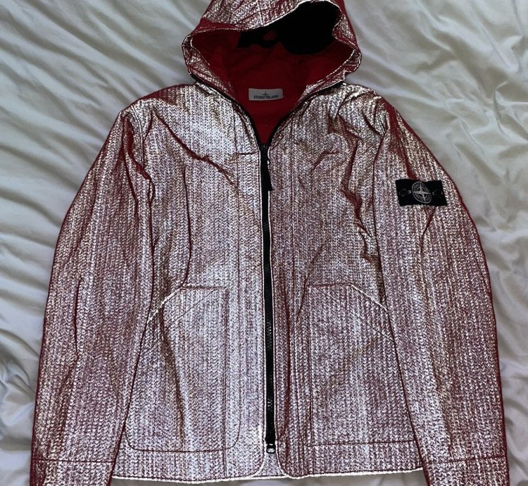Stone Island Needle Punched Reflective Jacket