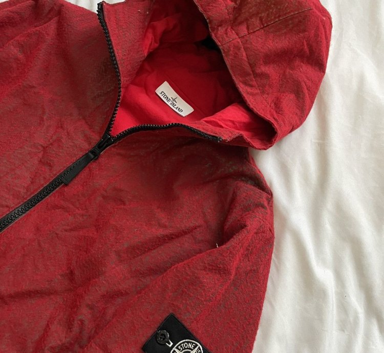 Stone Island Needle Punched Reflective Jacket
