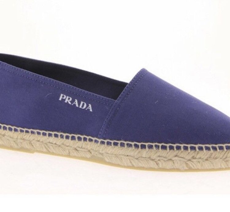 Prada Fabric Espadrilles Brand New With Box