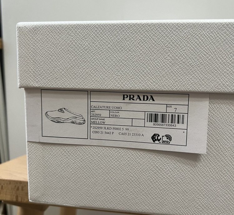 Prada Foam Rubber Slides