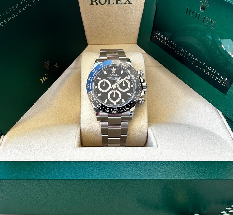 Rolex Daytona Cosmograph Daytona 40mm 116500ln Oystersteel Black Dial Unworn Complete 2023
