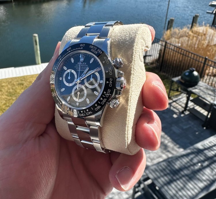 Rolex Daytona Cosmograph Daytona 40mm 116500ln Oystersteel Black Dial Unworn Complete 2023