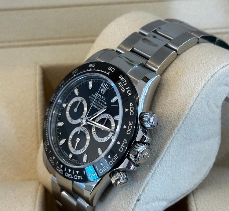 Rolex Daytona Cosmograph Daytona 40mm 116500ln Oystersteel Black Dial Unworn Complete 2023