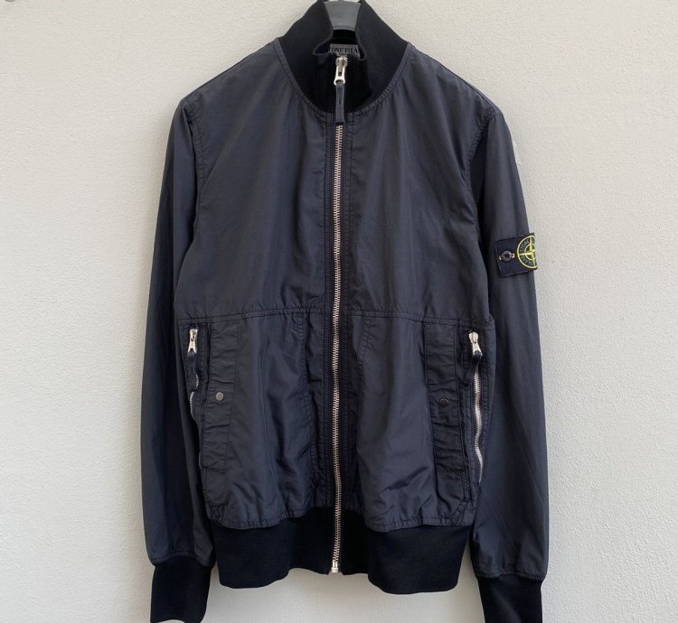 Stone Island Nylon Bomber Jacket