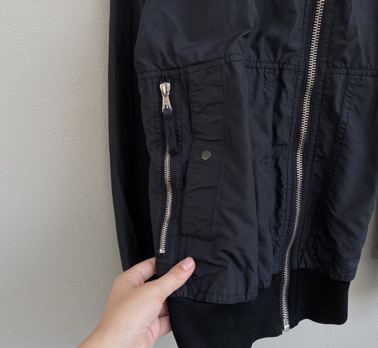 Stone Island Nylon Bomber Jacket
